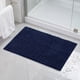 thumbnail image 5 of REGALWOVEN Alfombras de Baño, Alfombrillas de Baño Suaves y Esponjosas Antideslizantes de Microfibra Extra Gruesa Azul Oscuro 20" x 32", 5 of 7