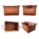 thumbnail image 2 of Cesto De Ropa Canasto Tejido Material Resistente 35cm marron, 2 of 2