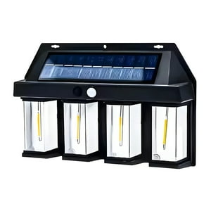 Genérico - Farol Solar 3 Led Luz Cálida Sensor Movimiento