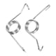 thumbnail image 2 of 2x Muelle De Retorno De Palanca De Freno De Estacionamiento Metal 7M0615296 Para Audi A3 Berlina, 2 of 5