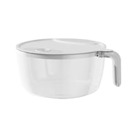 Magideal - Colador Filtro De Lavado De Arroz Cesta De Colador Accesorios De Cocina Cesta De Drenaje Multifuncional Para Patatas Zanahorias Espinacas Fideos Blanco S