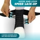 thumbnail image 2 of Tobillera Med Spec ASO Speed Lacer con esguince de tobillo negra, 2 of 9