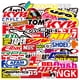thumbnail image 1 of Pack de 100 stickers impermeables de vinilo Alicia Alexander, 1 of 7