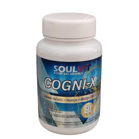 Soulvit - Cogni-X – Suplemento Alimenticio-60 Capsulas