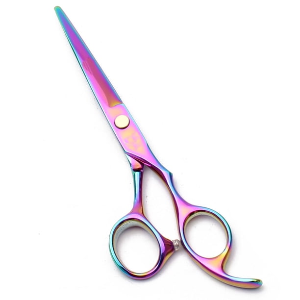 Tijeras profesionales para cortar el cabello, longitud total de 6", para uso en peluquería y hogar.