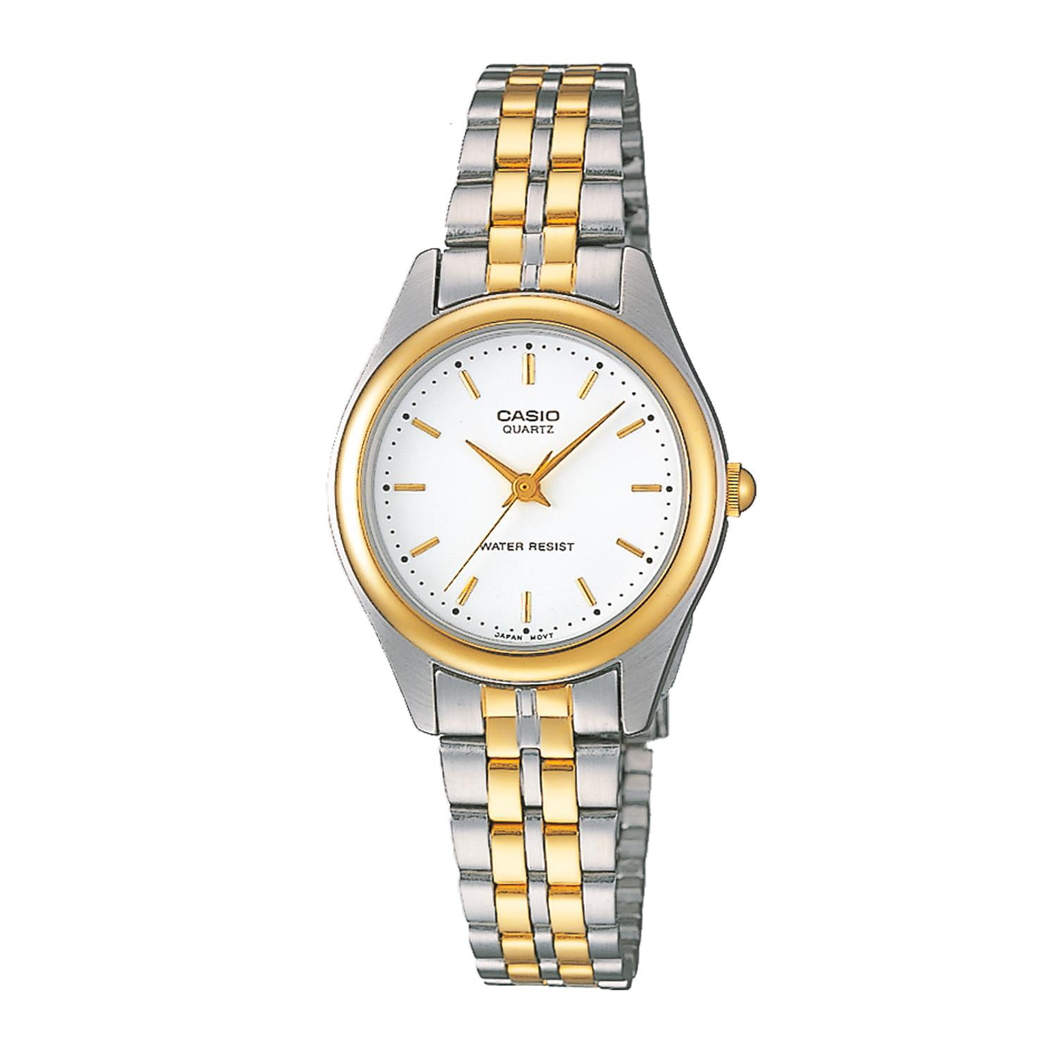 Reloj Casio Ltp-1129g-7ardf Acero Mujer Plateado Plateado