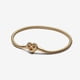 thumbnail image 1 of Pulsera Pandora Cadena Serpiente Cierre Corazón Infinito Brillante Oro 7.9in, 1 of 5