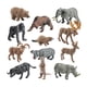 thumbnail image 3 of Juego De 12 Mini Figuras De Animales Salvajes Para Festivales, Suministros Para Fiestas, Estilo B, 3 of 5