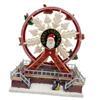 Bothyi - Figura De Noria Con Decoración Navideña, Escultura Para Escritorio De Oficina Y Vacaciones