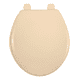 thumbnail image 1 of Asiento Plástico Redondo Antibacterial Color Bone Bemis, 1 of 3