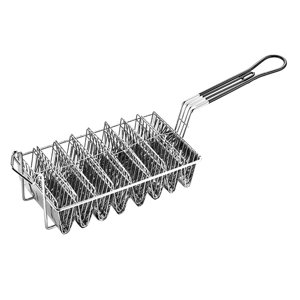 Magideal - De Taco De Material Acero Inoxidable, Tortillas, Burritos, , 8 , Pastel De Panqueques Con De Agarre, Freidora Profunda,