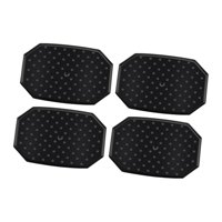 Ioensy - 4 Uds Fl3Z5586B Insertos De Buje Aislante De Resorte De Hoja Trasera Para Ford F150