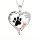 thumbnail image 1 of Collar y dige fantasia huellita en mi corazon, 1 of 3