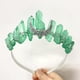 thumbnail image 1 of Gorgeous Crystal Quartz Crown Rhinestone Tiara - Perfect for Weddings & Parties!, 1 of 5