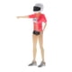 thumbnail image 2 of 1:64 Scene Helmet Girl Scenario Model Set Para Ni?os Toy Group Pink, 2 of 5