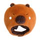 thumbnail image 2 of Gorro De Animal De Peluche, Gorro Bonito De Capibara Para Festivales De Baile De Máscaras Festivos, 2 of 2