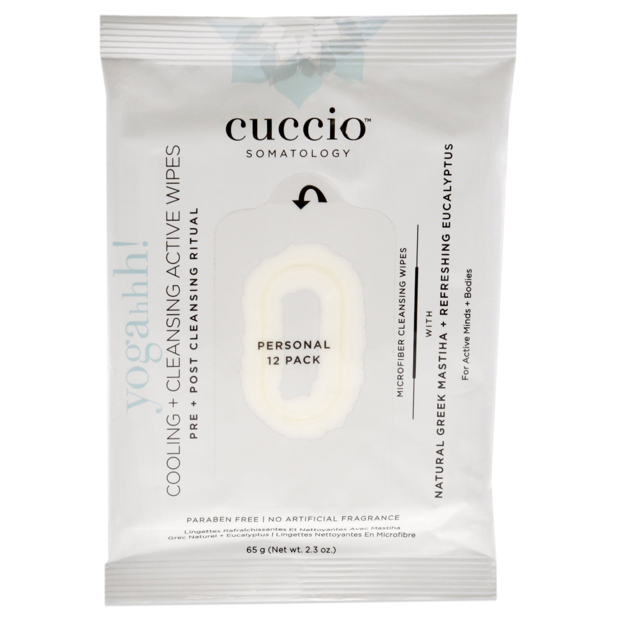 Toallitas Limpiadoras Cuccio Somatology Yogahh Cooling Plus Unisex