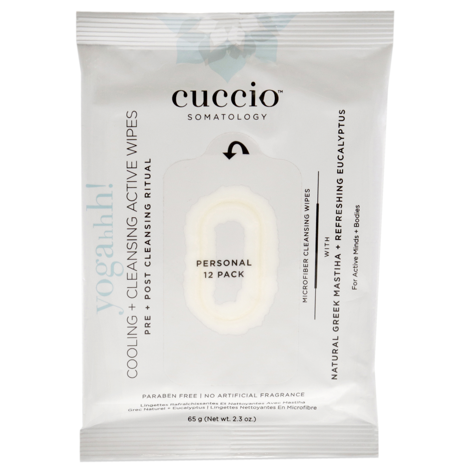 Toallitas Limpiadoras Cuccio Somatology Yogahh Cooling Plus