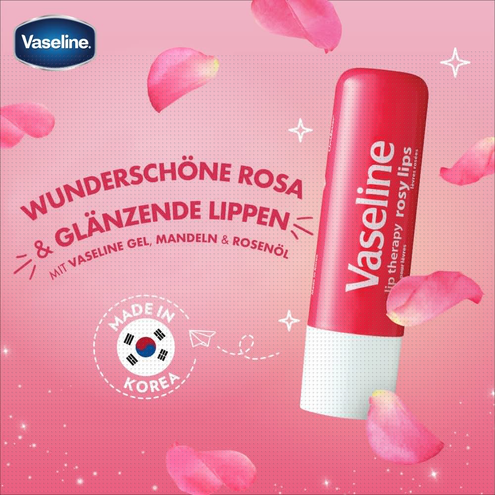 thumbnail image 5 of Bálsamo labial Vaseline Lip Therapy Stick Rosy 4,8 g, 5 of 9