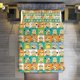 thumbnail image 2 of Orange White Green Blue Minions Comforter Set Soft 3 Pcs Twin Bedding Sets Thicken for All Season, 2 of 5