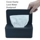 thumbnail image 4 of Dispensador de toallitas para pañales SOCOMAN 19x11x7 cm negro, 4 of 7