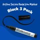 thumbnail image 2 of Rotulador Artline 3 unidades - Marcador de privacidad Blackout, 2 of 7