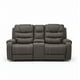 thumbnail image 2 of Sofá Reclinable 2 Cuerpos Gris Moderno Verona 6035LGR, 2 of 17