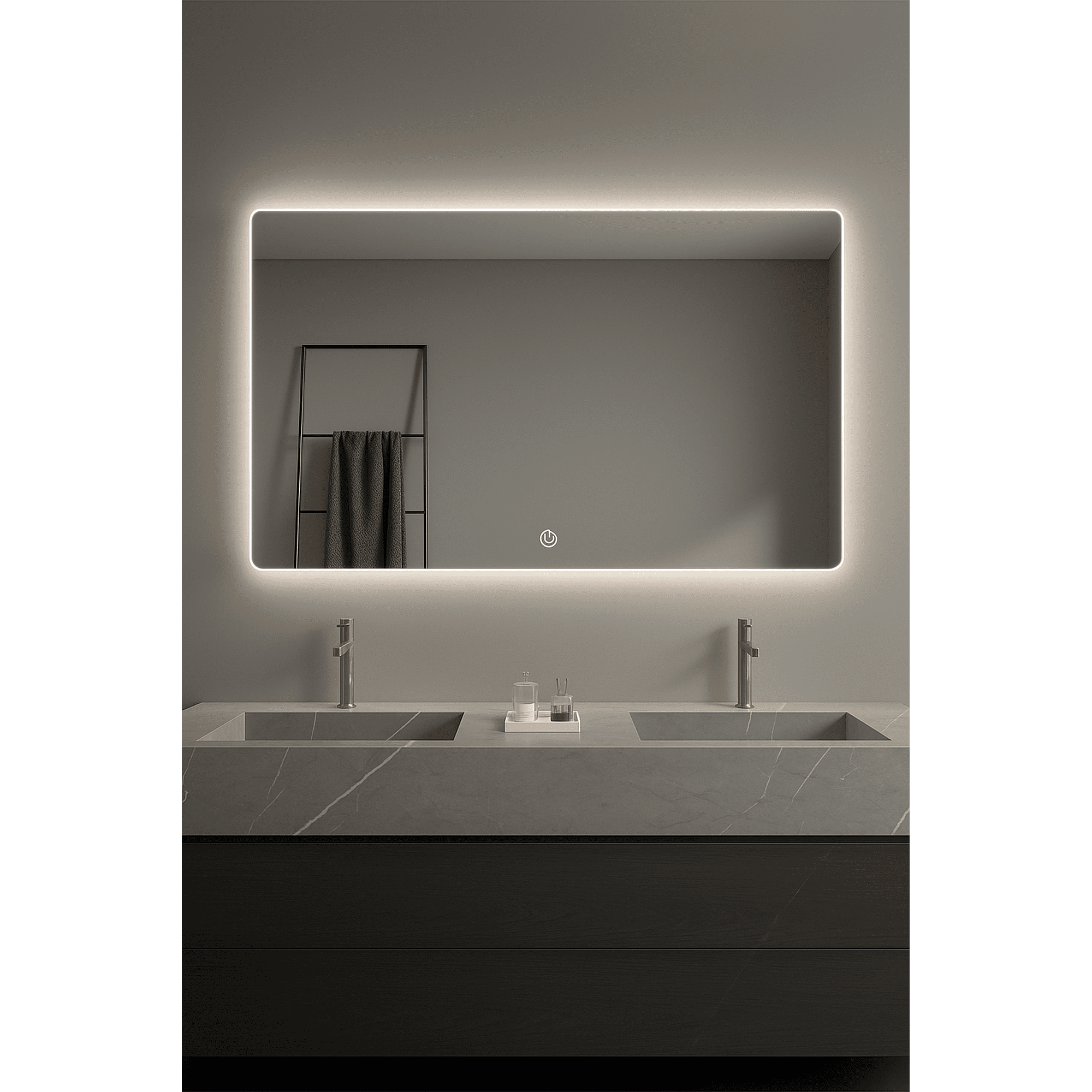 Taumm - Espejo 70x100 Rectangular - Luz Fria Calida Neutra