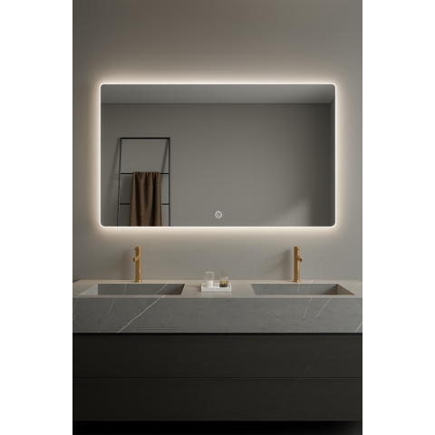 Taumm - Espejo 70X100 Rectangular - Luz Fria Calida Neutra