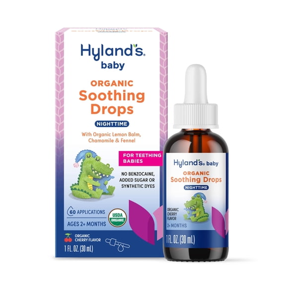Hyland's Gotas Nocturnas para Bebé Sabor Cereza Orgánica 30 ml