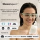 thumbnail image 2 of Gafas de lectura Showerspecs gris piedra antiniebla 2+, 2 of 9