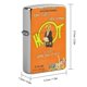 thumbnail image 2 of Con faldas y a lo loco-theme Copper Metal Lighter Shell, Premium Replacement Refillable Lighter Case with Durable Metal Construction, Compatible with Zippo and Most Standard Lighter Models, 2 of 6