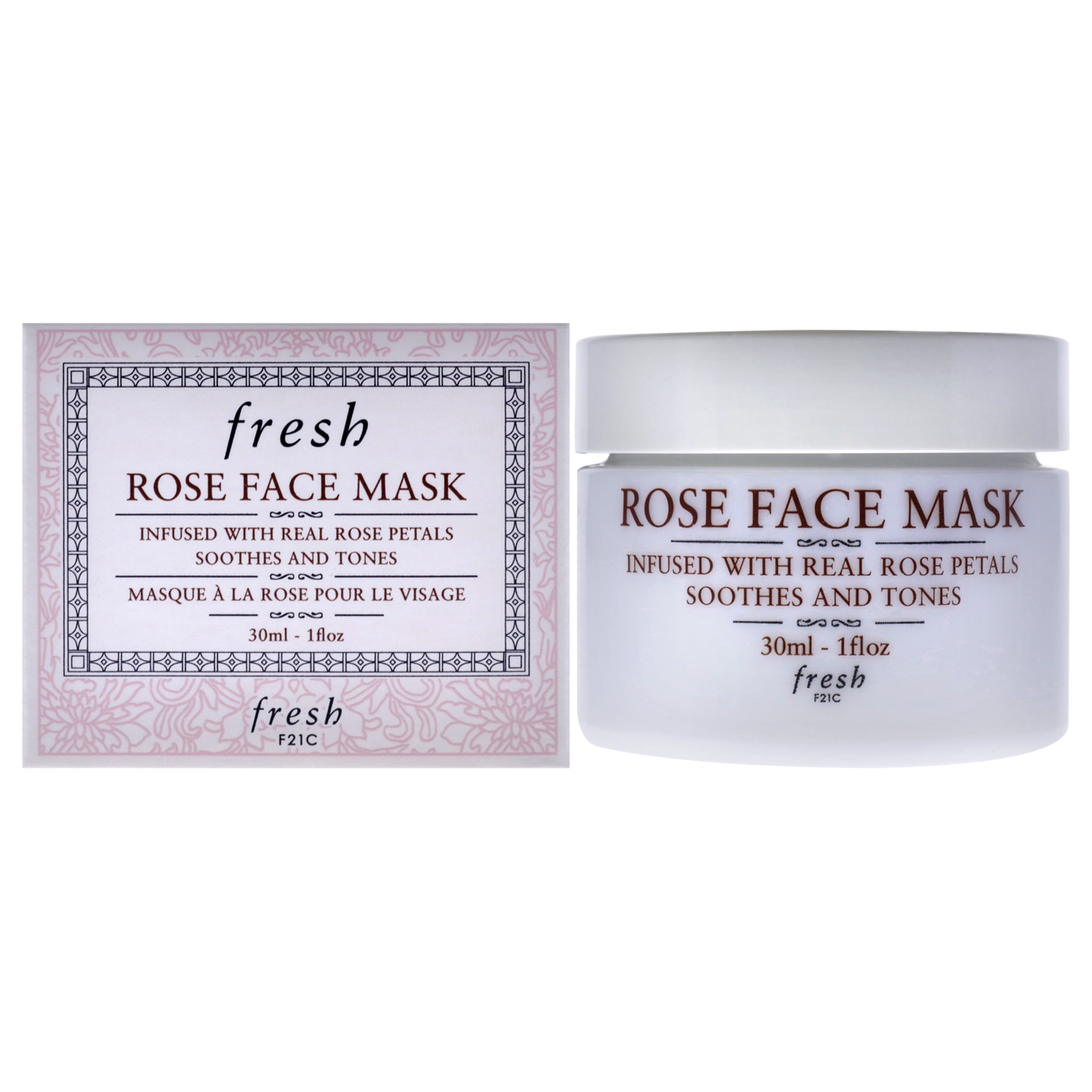 Fresh - Mascarilla Facial De Rosas De Para Mujer - Mascarilla De 1 Oz