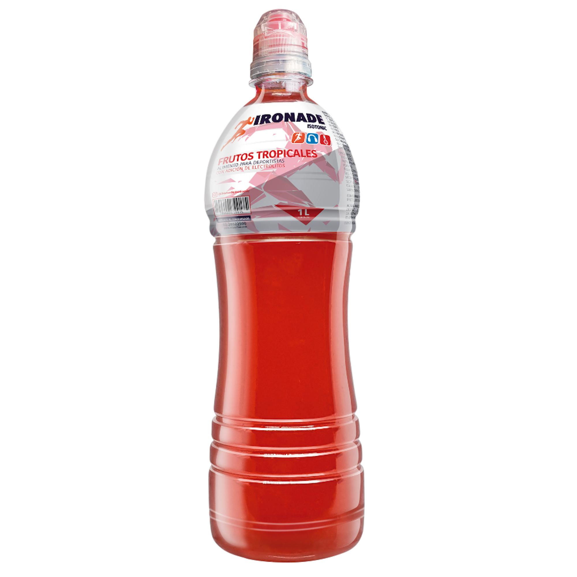 Bebida Hidratante Frutos Tropicales Botella 1 L Ironade