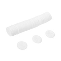 Magideal - 100 Piezas De Injerto Removedor De Pegamento De Pestañas Almohadillas De Algodón Absorbente, Herramienta De Manicura De Pestañas Postizas Almohadillas