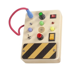 Bothyi - Tablero Ocupado, Interruptor De Juguete, Tablero Sensorial Educativo Temprano Para Niños, Estilo Para Niños Pequeños B