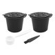 thumbnail image 2 of Cápsulas De Café Reutilizables Con Cuchara Coffeeware Para Cafe Bar Style A Black, 2 of 5