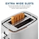 thumbnail image 4 of Tostadora GE de acero inoxidable de 2 rebanadas, 850 W, 7 ajustes de color, 4 of 6