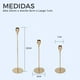 thumbnail image 3 of Candelabro 3 Piezas Porta Vela Centro De Mesa Clasic Gold, 3 of 6