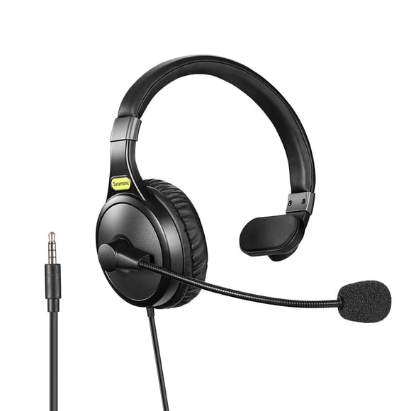 Auriculares Saramonic WiTalk-LBH alámbricos de 1,45 m TRRS