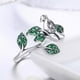 thumbnail image 2 of Anillo pajaro ajustable plata 925, 2 of 3