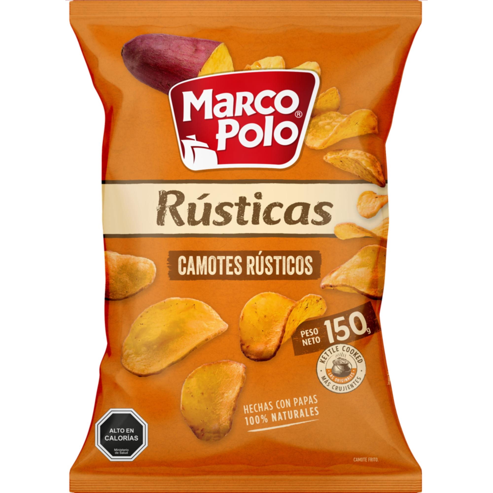Papas Fritas Rústicas Camotes 150 g Marco Polo