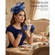 thumbnail image 3 of Sombrero y Set Fascinator Thstdhy Azul Real para Fiesta del Té, 3 of 7