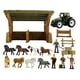 thumbnail image 5 of Establo De Caballos, Juguetes De Juego, Figuras De Granjeros Para Juego De Simulación Para Ni?os De Vacaciones, 5 of 5