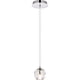 thumbnail image 3 of Lámpara Colgante Elegant Lighting Eren Cromo 30x30x9 cm 110V, 3 of 5