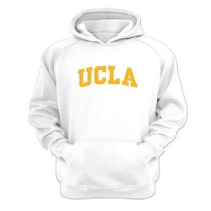 Genérico - Polerón Canguro Ucla Blanco Talla Xs Unisex