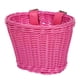 thumbnail image 4 of Cesta de almacenamiento para manillar de bicicleta para hombre, cesta ajustable para bicicleta, contenedor para objetos personales, accesorio versátil Rosa roja, 4 of 5