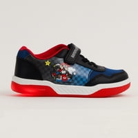 Zapatillas Con Luces Niño B2124 Mario Bross Negro Nintendo