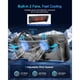 thumbnail image 4 of Accesorios de soporte de refrigeración con LED para Steam Deck y Switch/OLED, ventiladores dobles con 3 ajustes de velocidad, soporte incluido-Negro, 4 of 7