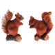 thumbnail image 2 of 1 par mini estatuas de escultura de ardilla para la decoración del césped patio jardín, 2 of 3